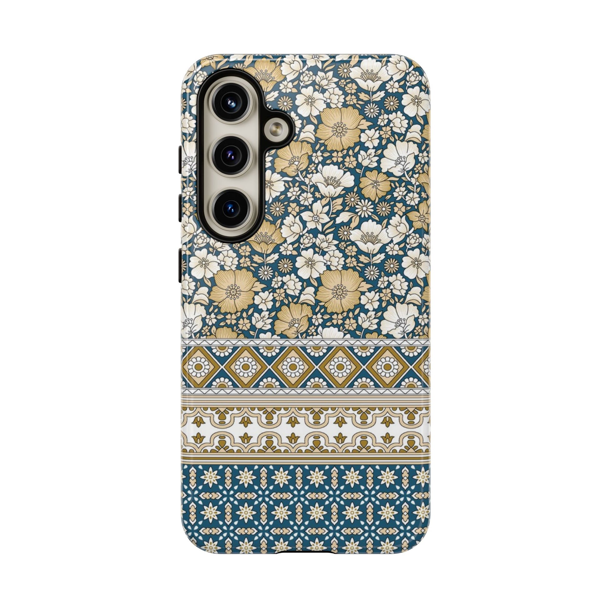 Vintage Floral Tough Samsung Phone Case