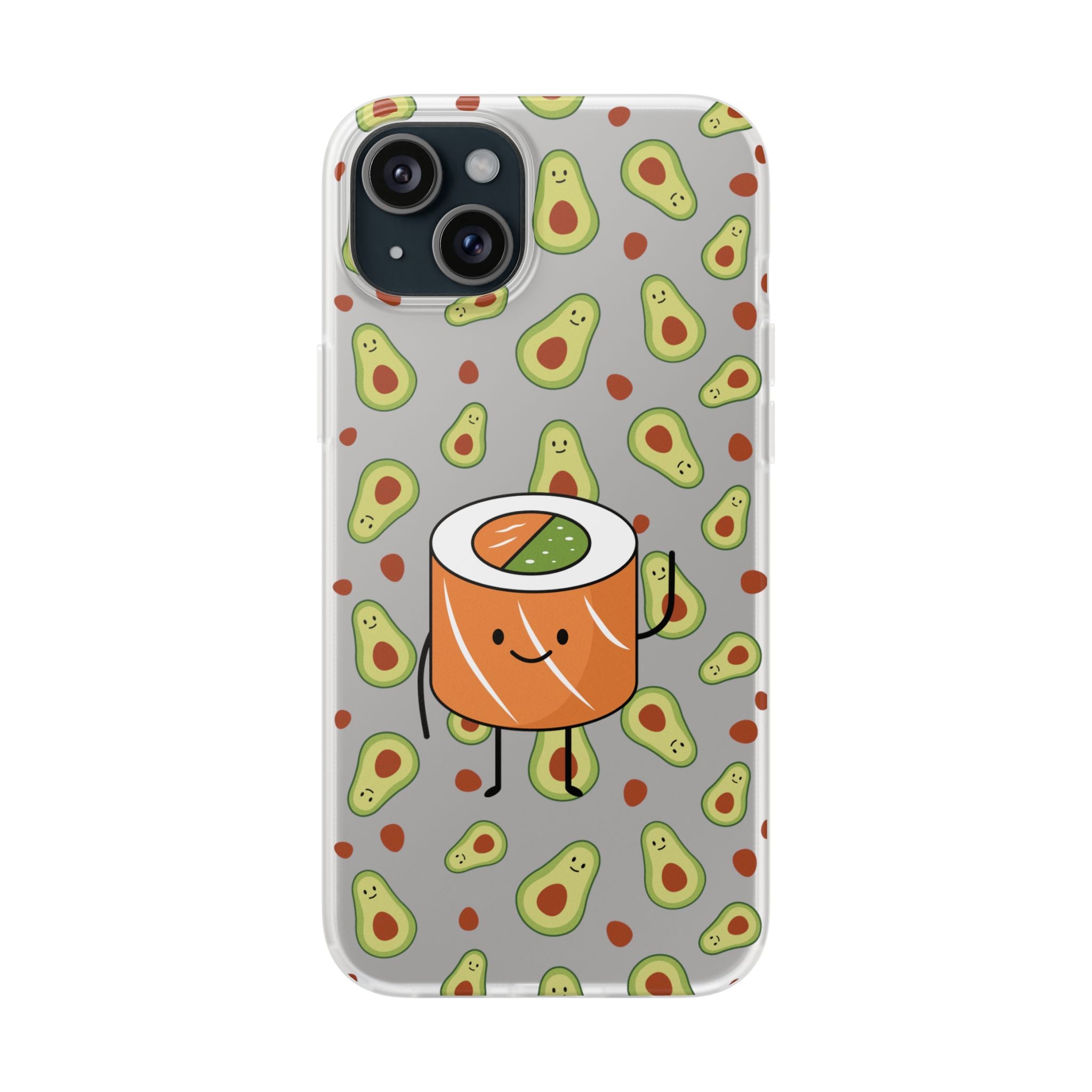 Avocado Sushi Soft Flexi Case - iPhone - MVB STUDIO STORE