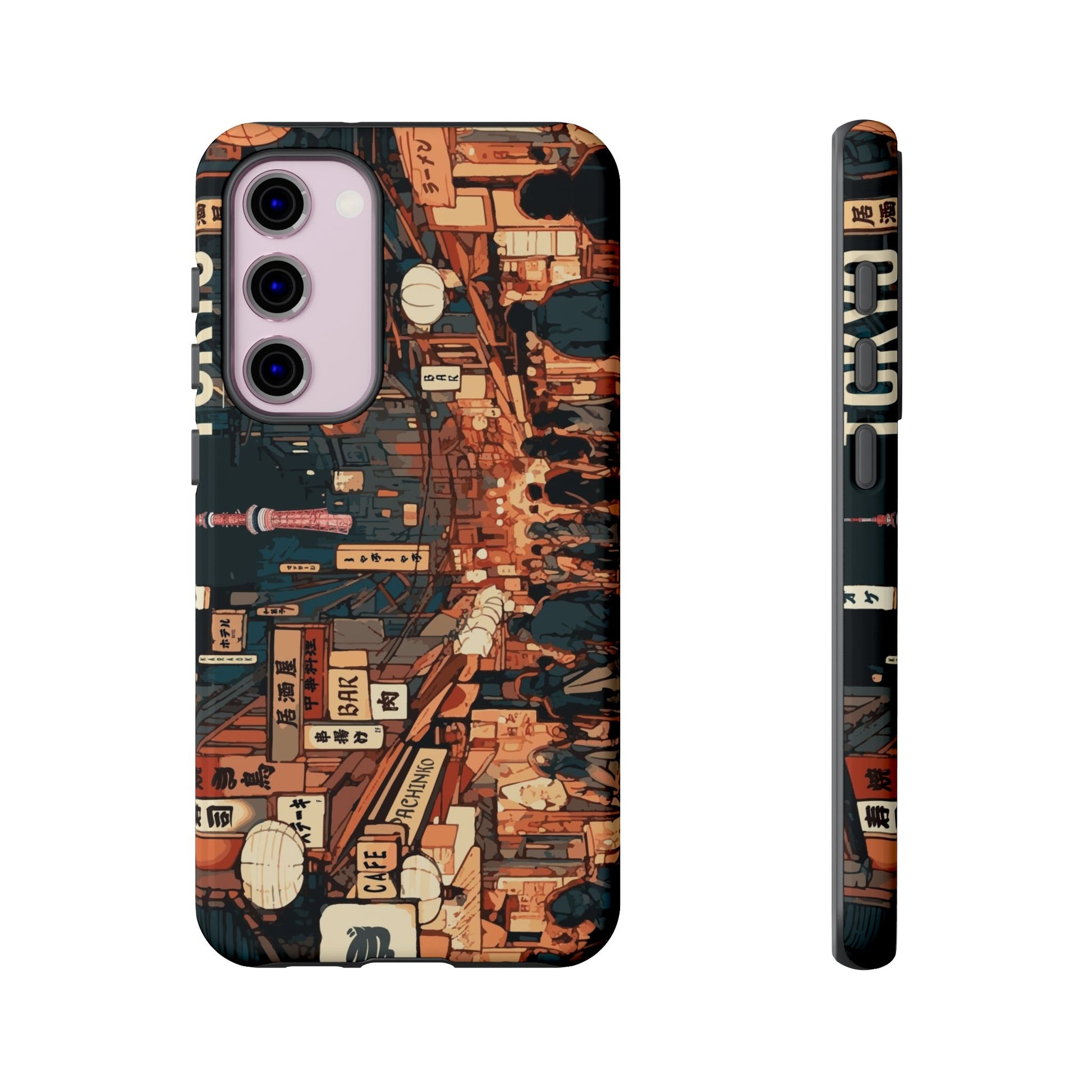 Tokyo Night Lights Tough Samsung Phone Case
