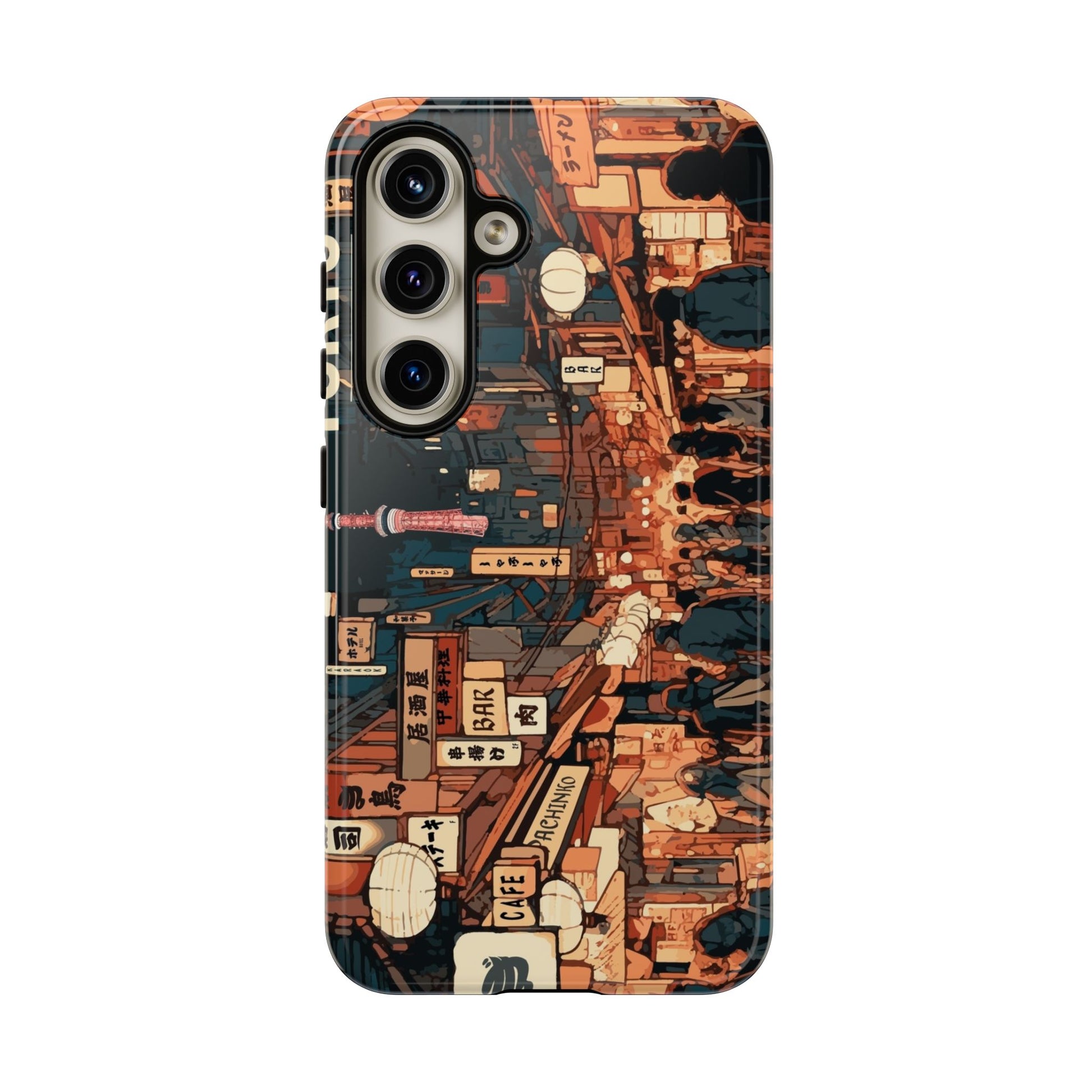 Tokyo Night Lights Tough Samsung Phone Case