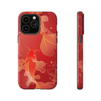 Red Koi Tough iPhone Case - MVB STUDIO STORE