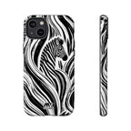 Zebra Stripes Tough iPhone Case - MVB STUDIO STORE