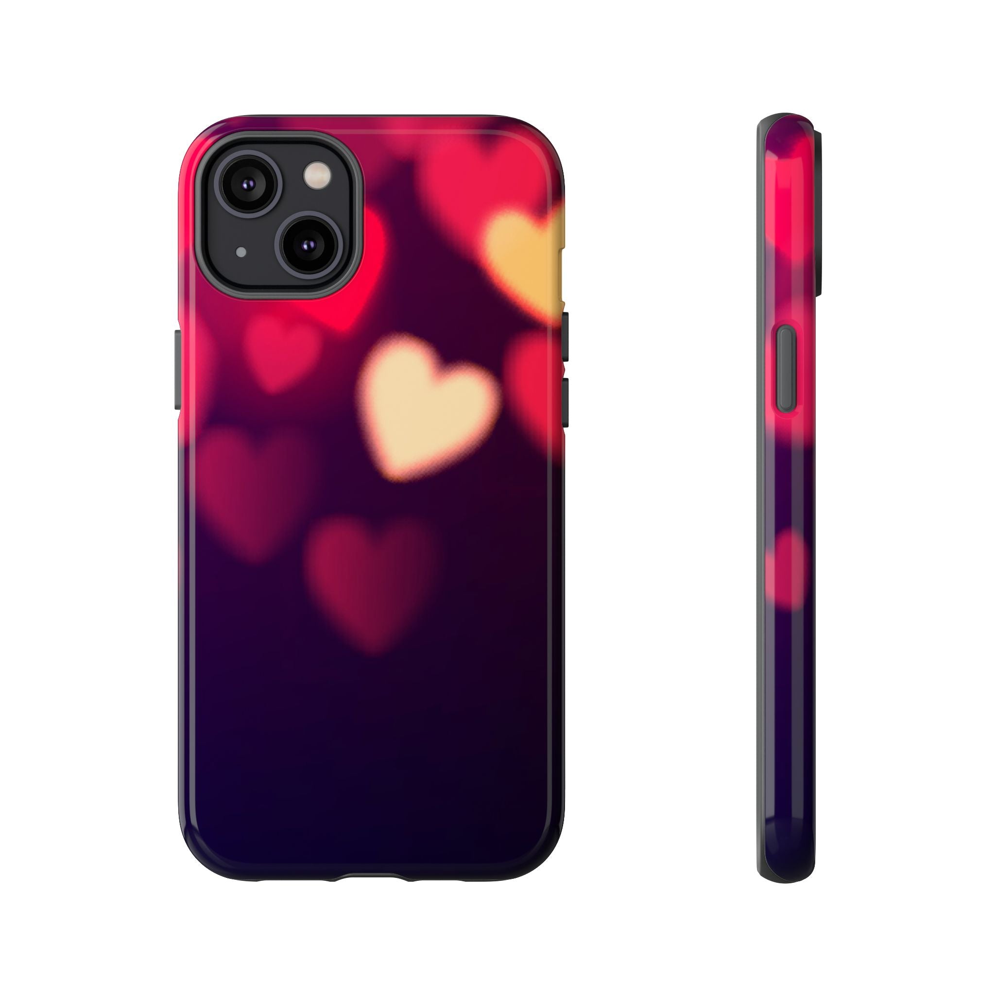 Bokeh Hearts Tough iPhone Case - MVB STUDIO STORE