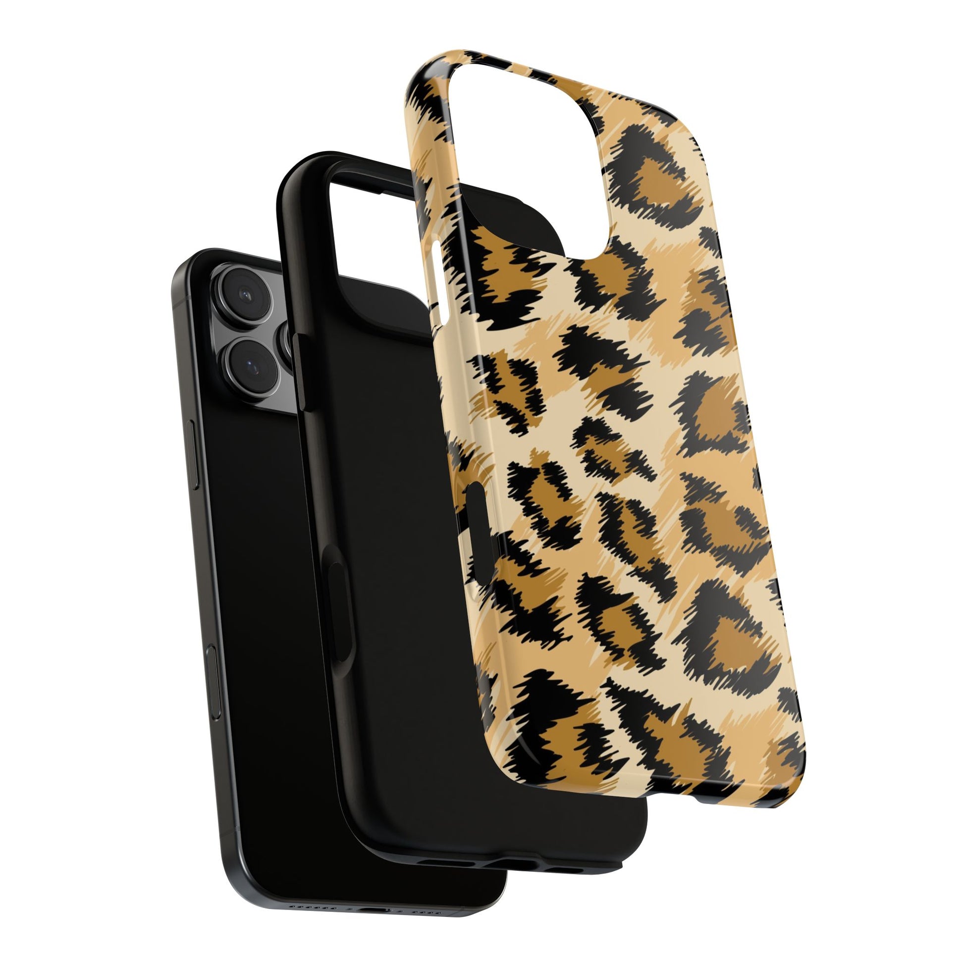 Leopard Print Tough iPhone Case - MVB STUDIO STORE
