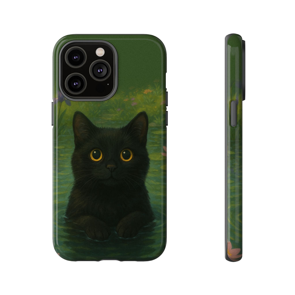 Pond Cat Tough iPhone Case - MVB STUDIO STORE