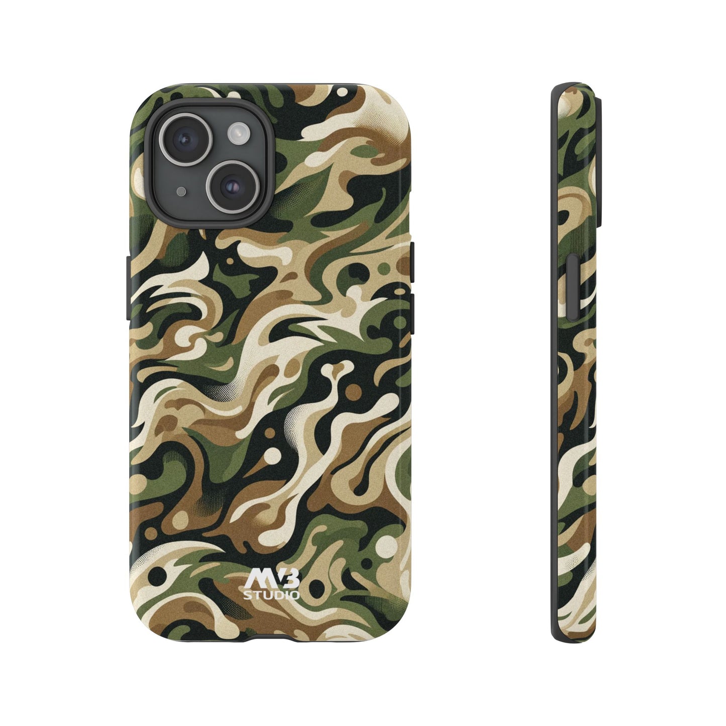 Forest Camo Tough  Phone Case - iPhone