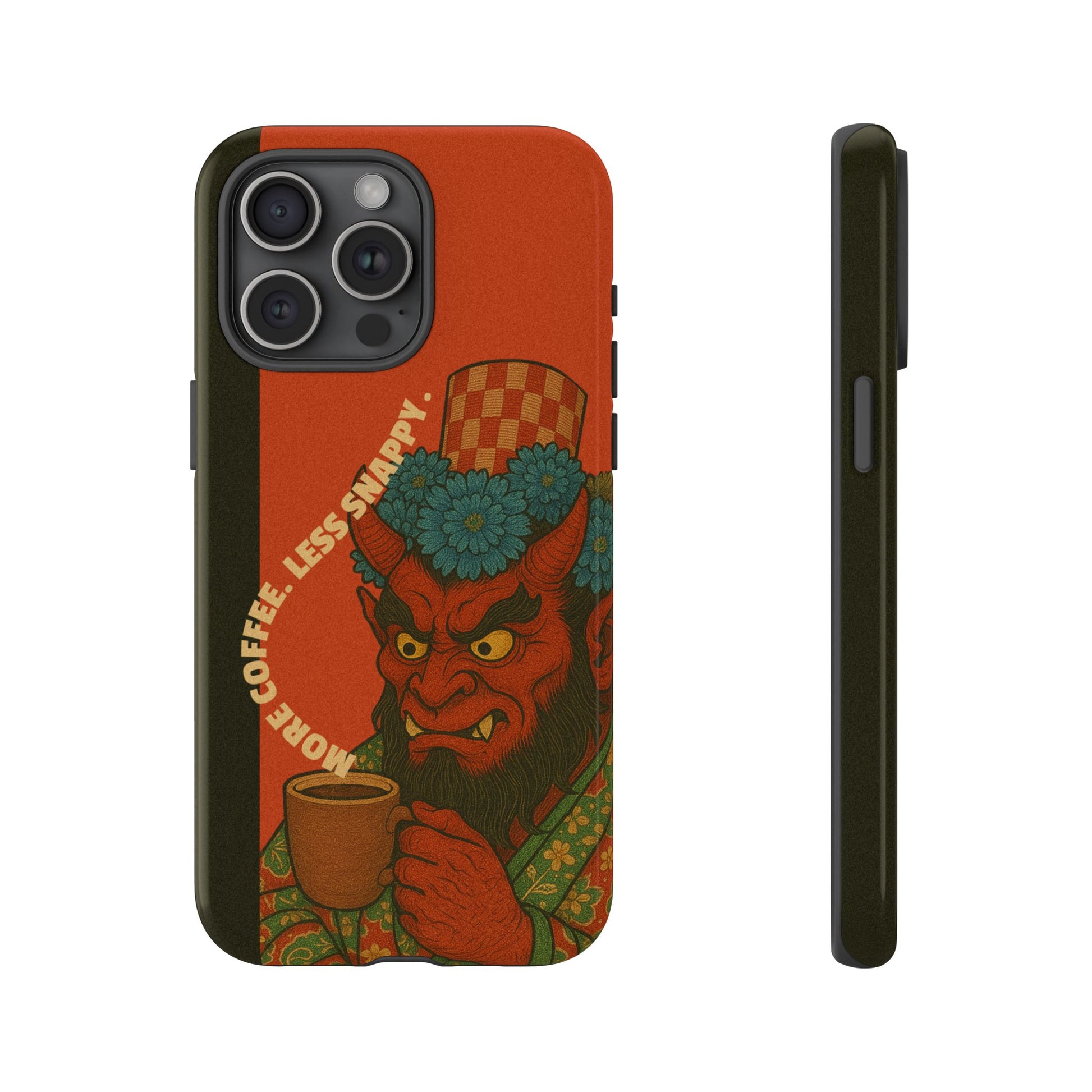 More Coffee Less Snappy Tough iPhone Case - MVB STUDIO STORE