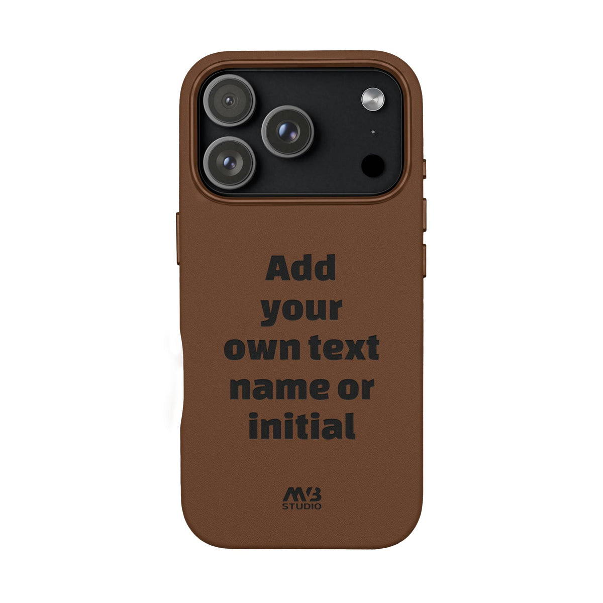 iPhone 18 Pro Custom Leather Case