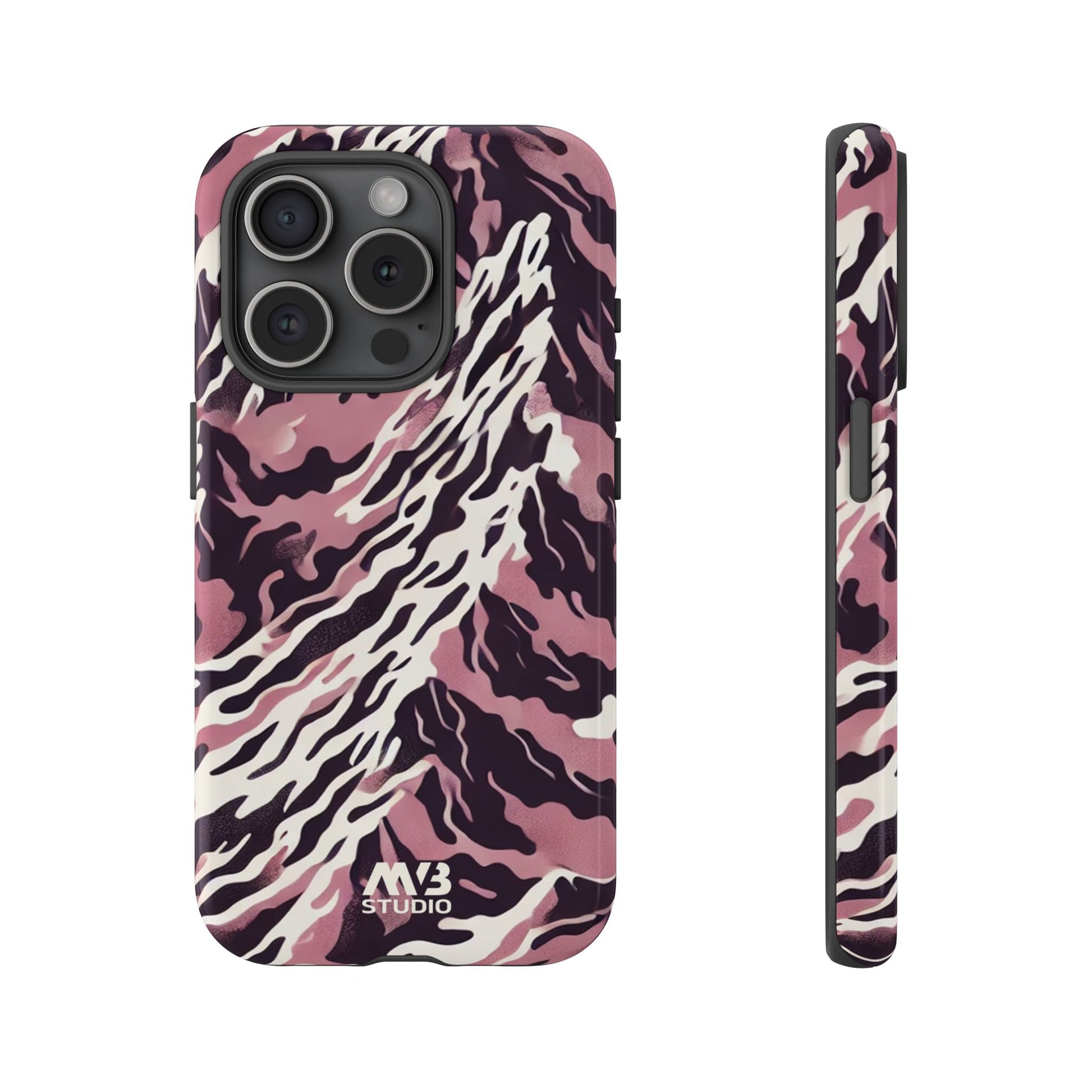 Pink Terrains Tough iPhone Case