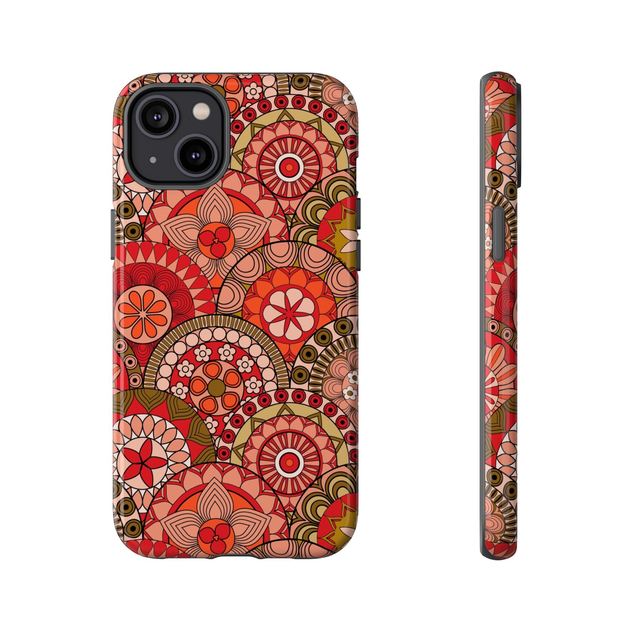 Boho Mandala Flower Tough iPhone Case - MVB STUDIO STORE