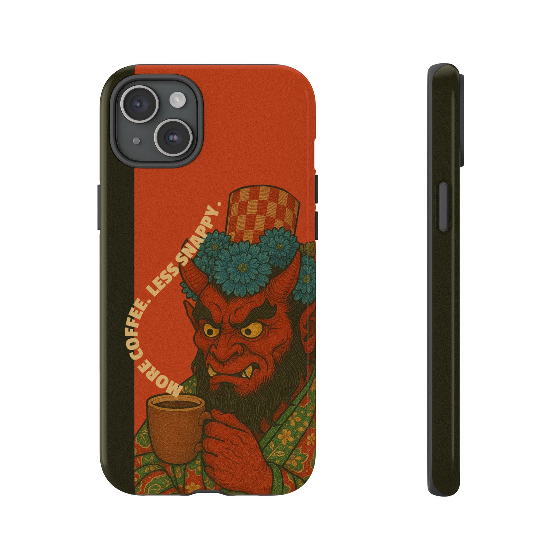 More Coffee Less Snappy Tough iPhone Case - MVB STUDIO STORE