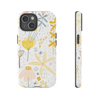 Yellow Wild Flowers Tough iPhone Case - MVB STUDIO STORE