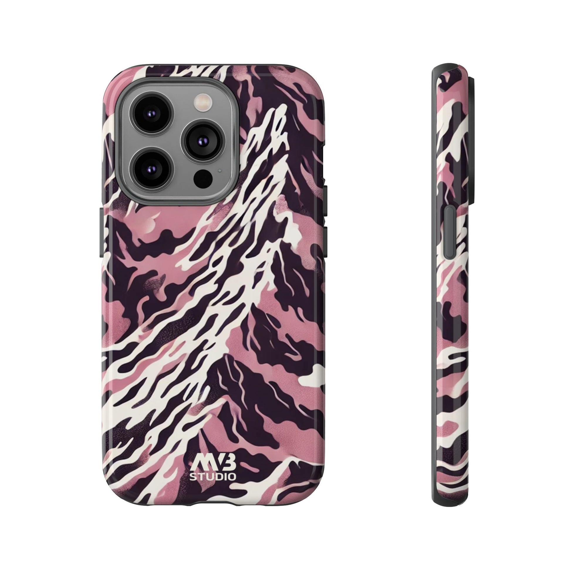 Pink Terrains Tough iPhone Case