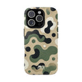 Green Camouflage Tough iPhone Case - MVB STUDIO STORE