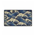 Ocean Wave Desk Mat - Large Nautical Mousepad for Desk, Gaming & Office