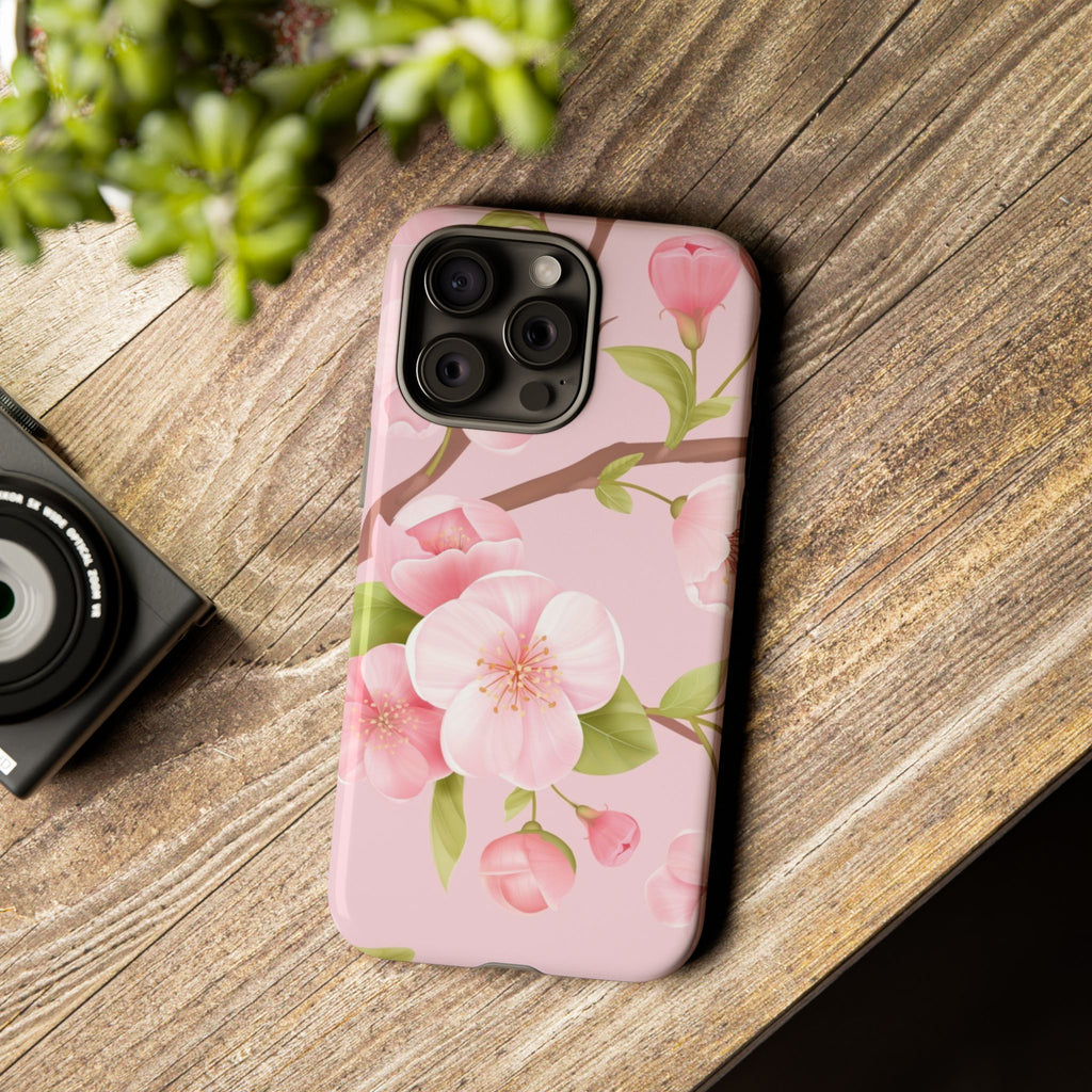 Cherry Blossom Pink Tough iPhone Case