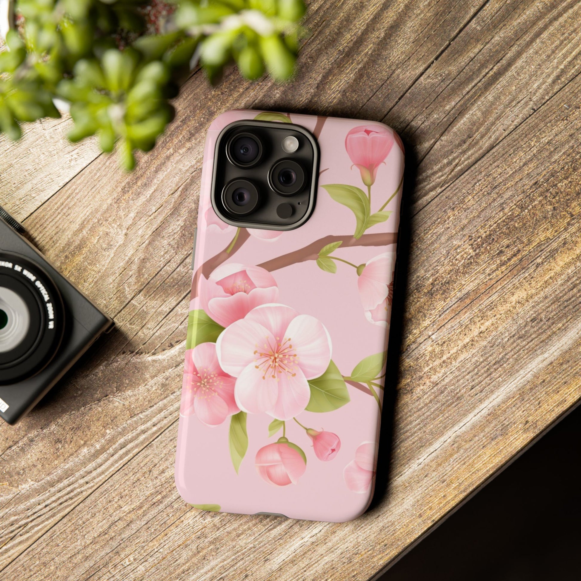 Cherry Blossom Pink Tough iPhone Case