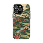 Japanese Botanical Garden Tough iPhone Case - MVB STUDIO STORE
