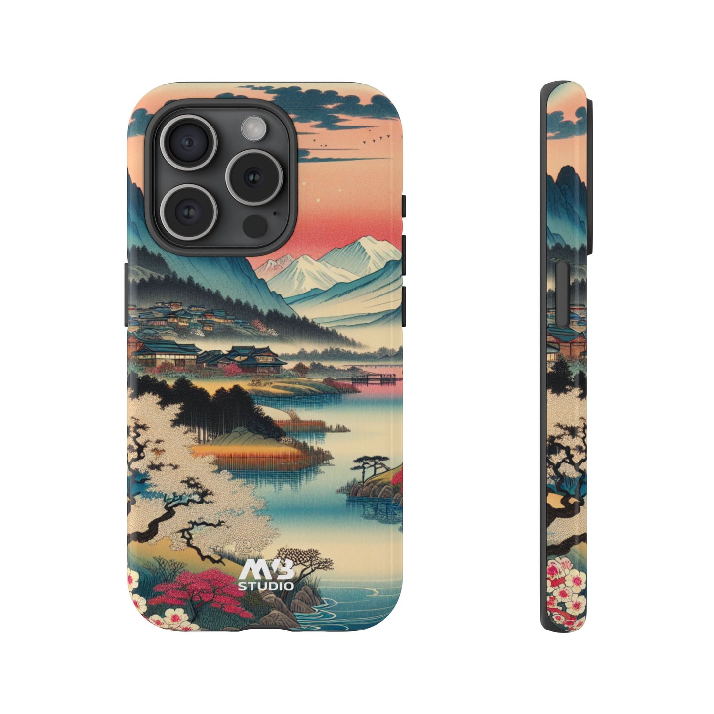 Sunset Village Tough Phone Case - iPhone