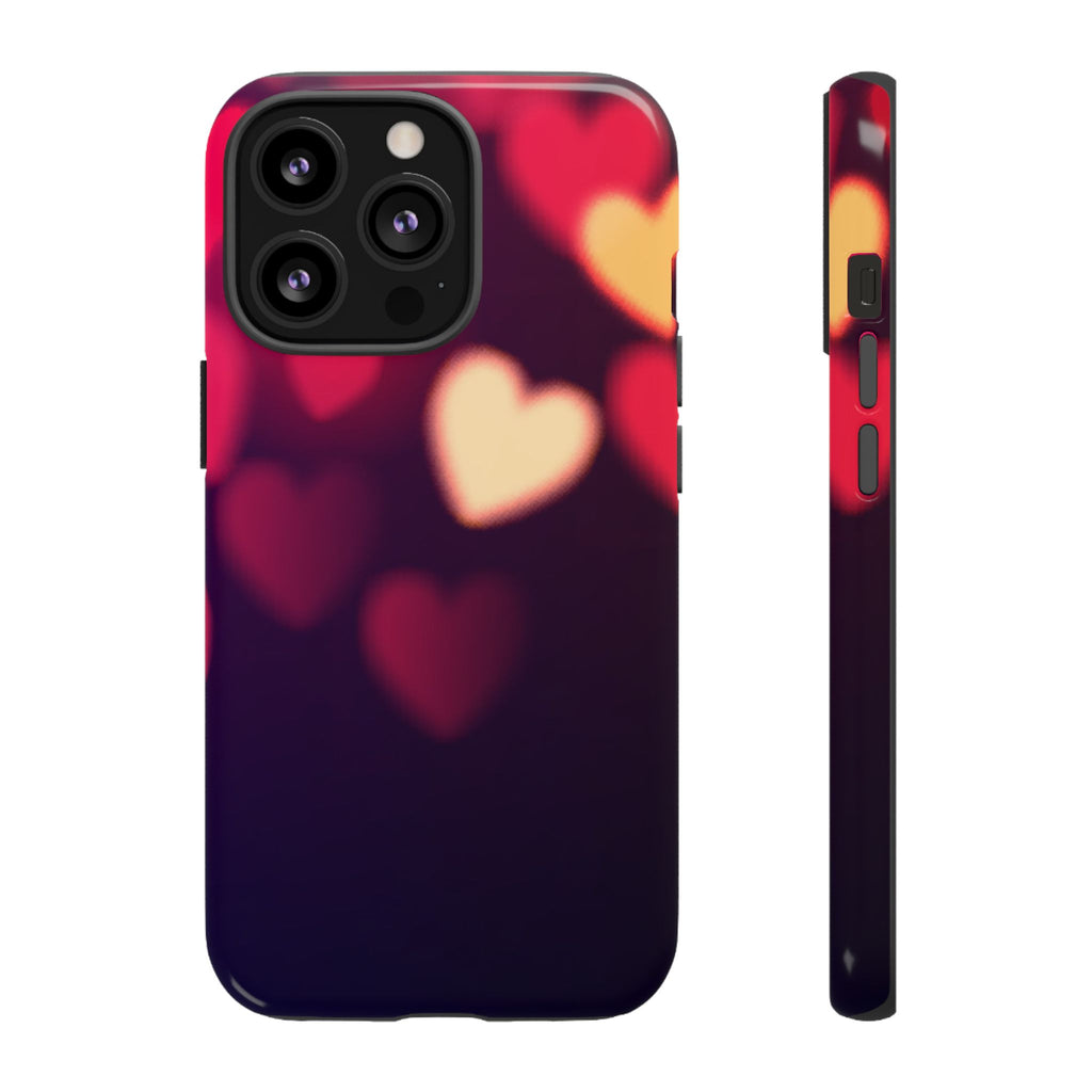 Bokeh Hearts Tough iPhone Case - MVB STUDIO STORE