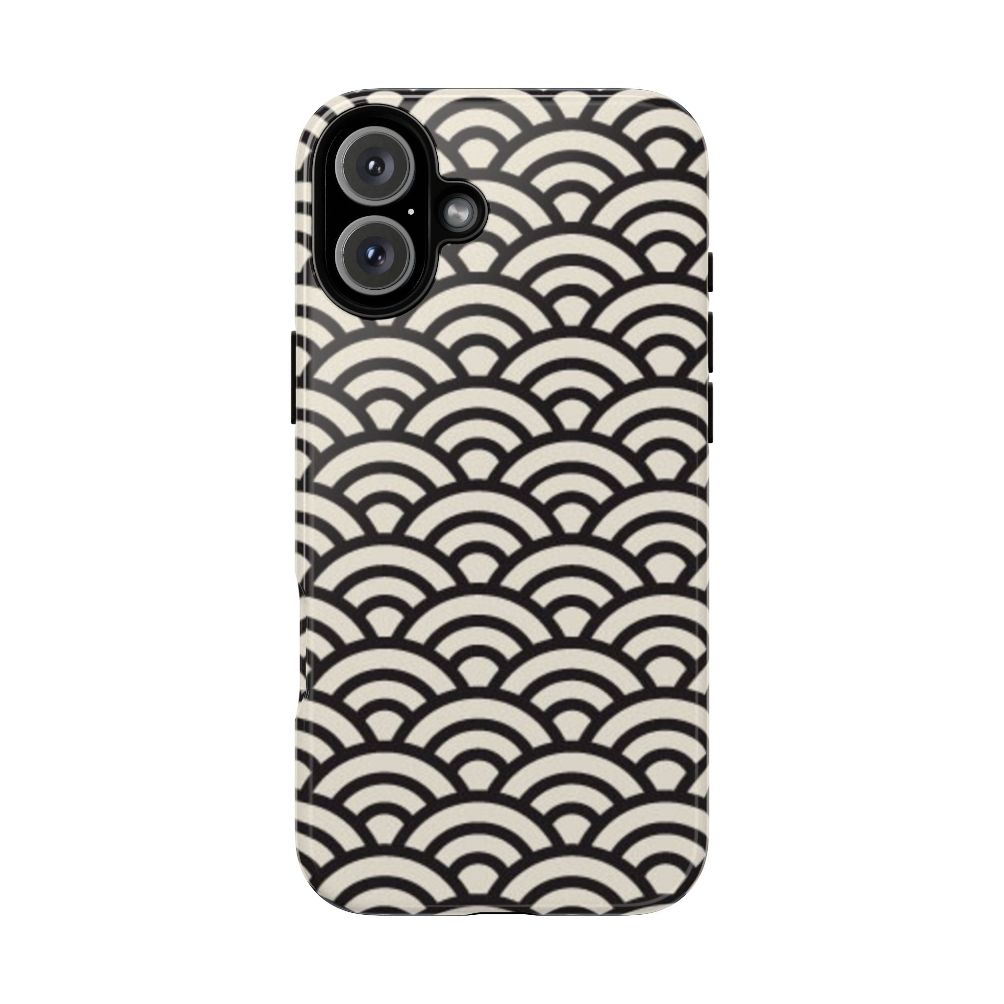 Japanese Wave Pattern Tough iPhone Case - MVB STUDIO STORE