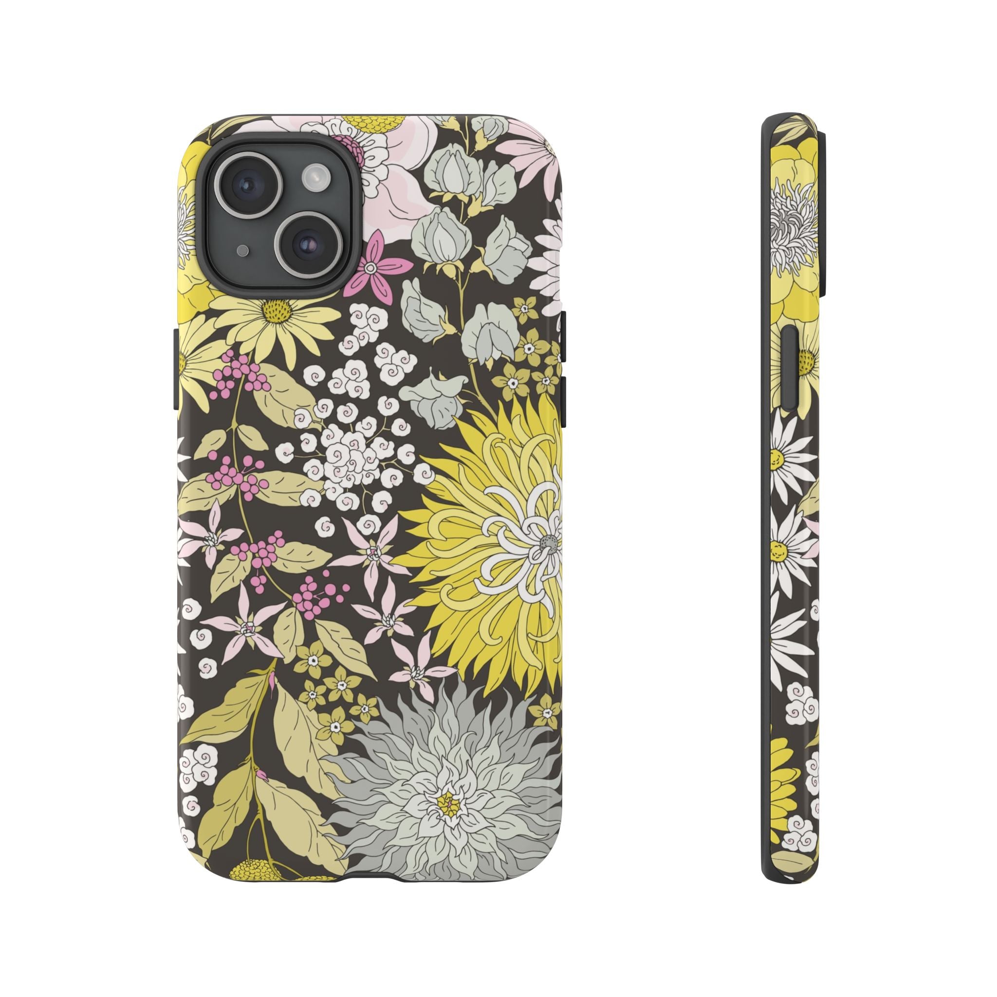 Vintage Floral Tough iPhone Case - MVB STUDIO STORE