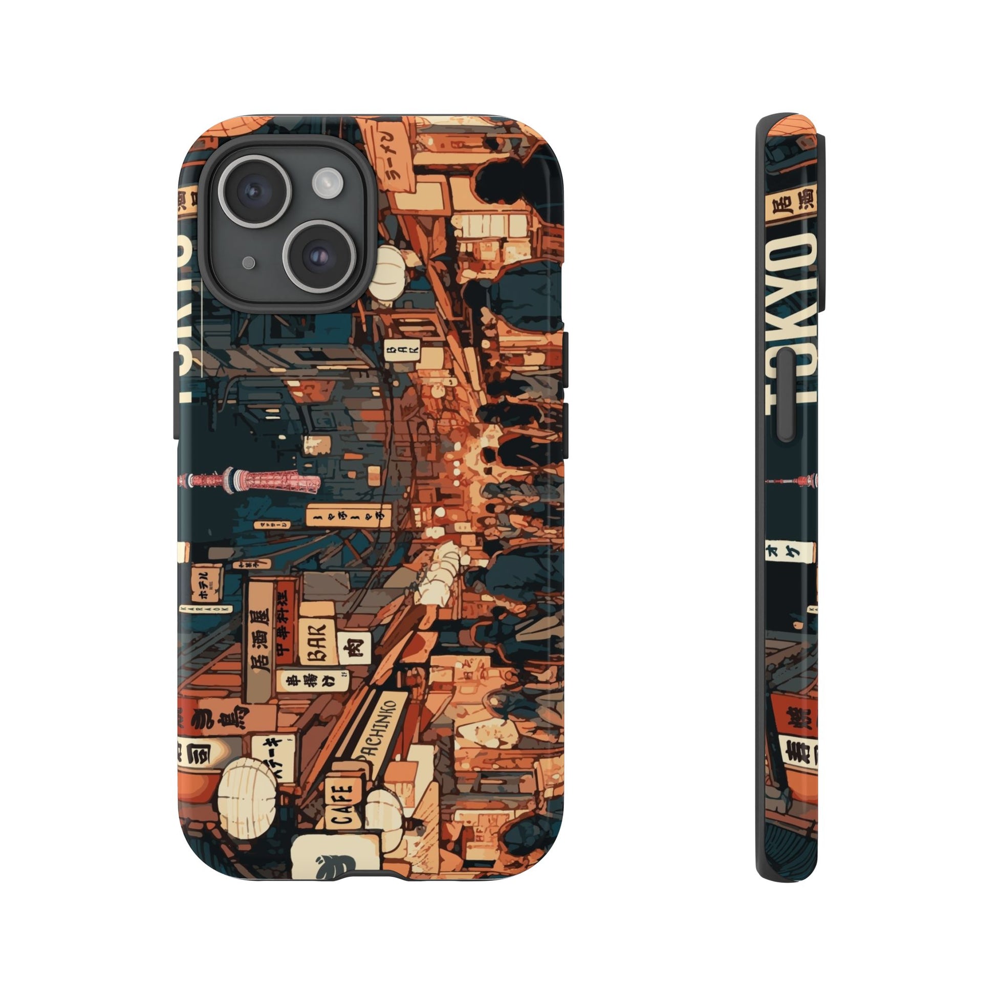Tokyo Night Lights Tough iPhone Case - MVB STUDIO STORE