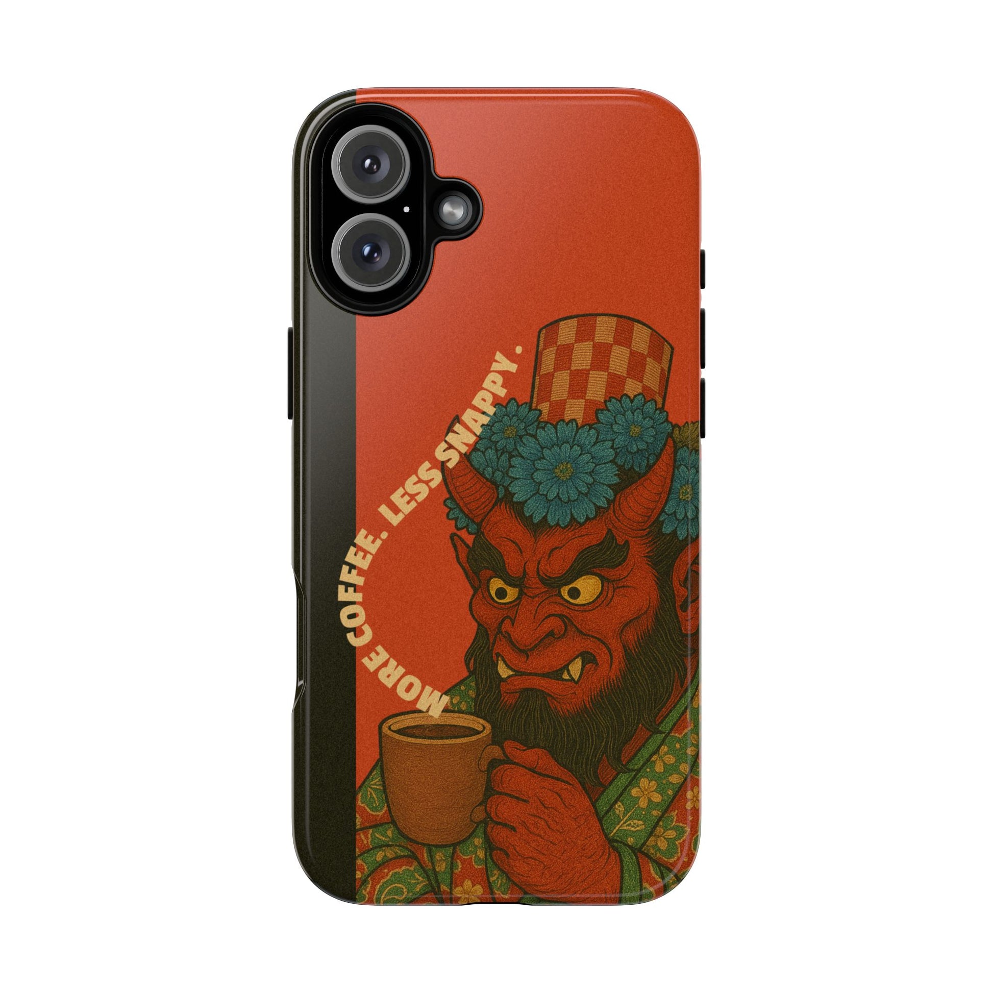 More Coffee Less Snappy Tough iPhone Case - MVB STUDIO STORE