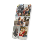 Photo Collage iPhone 15 Pro Max Frosty Case that you can personalised to add your own personal photos