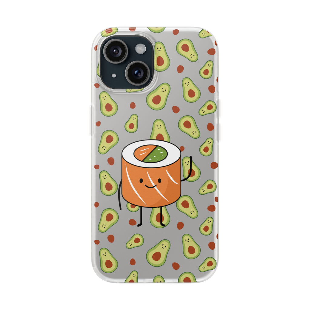 Avocado Sushi Soft Flexi Case - iPhone - MVB STUDIO STORE