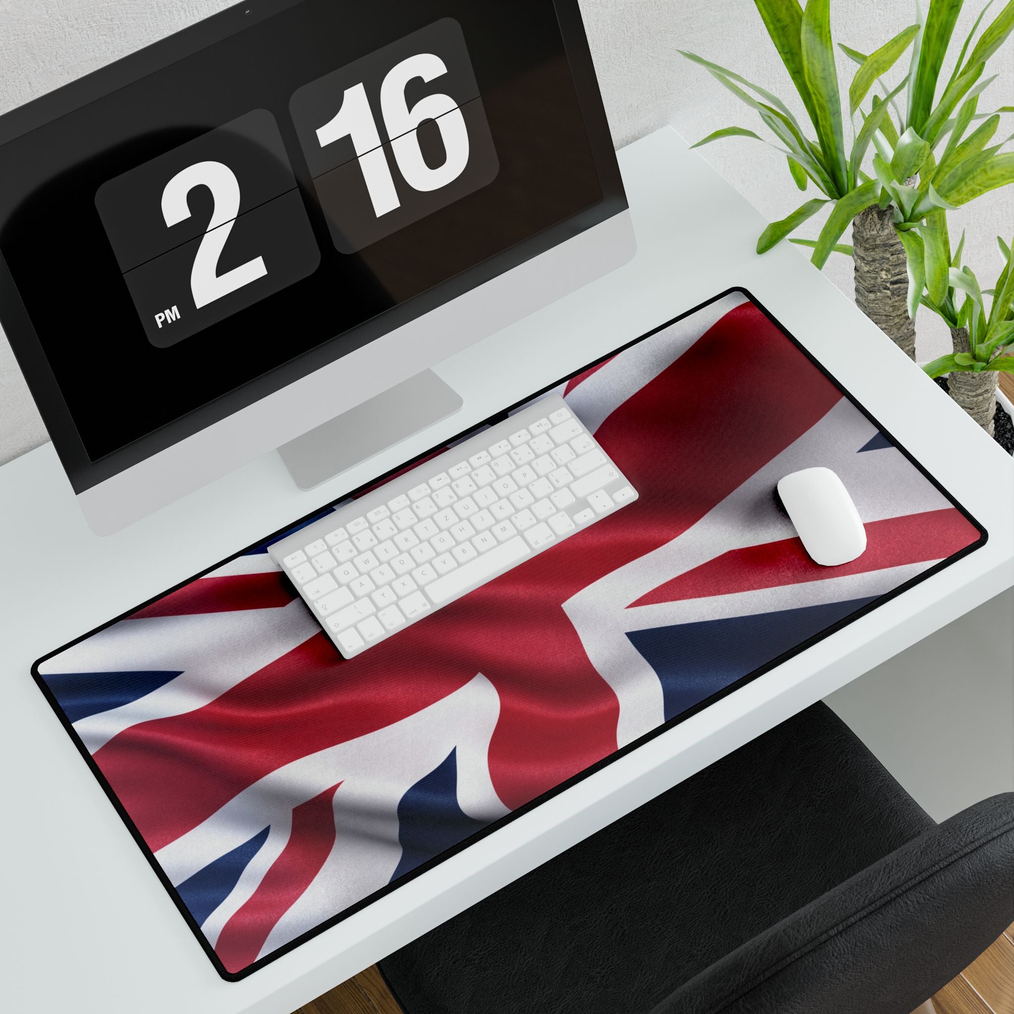 Union Jack Desk Mat - Large British Flag Gaming & Office Mousepad