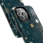 Christmas Stars Tough iPhone Case - MVB STUDIO STORE