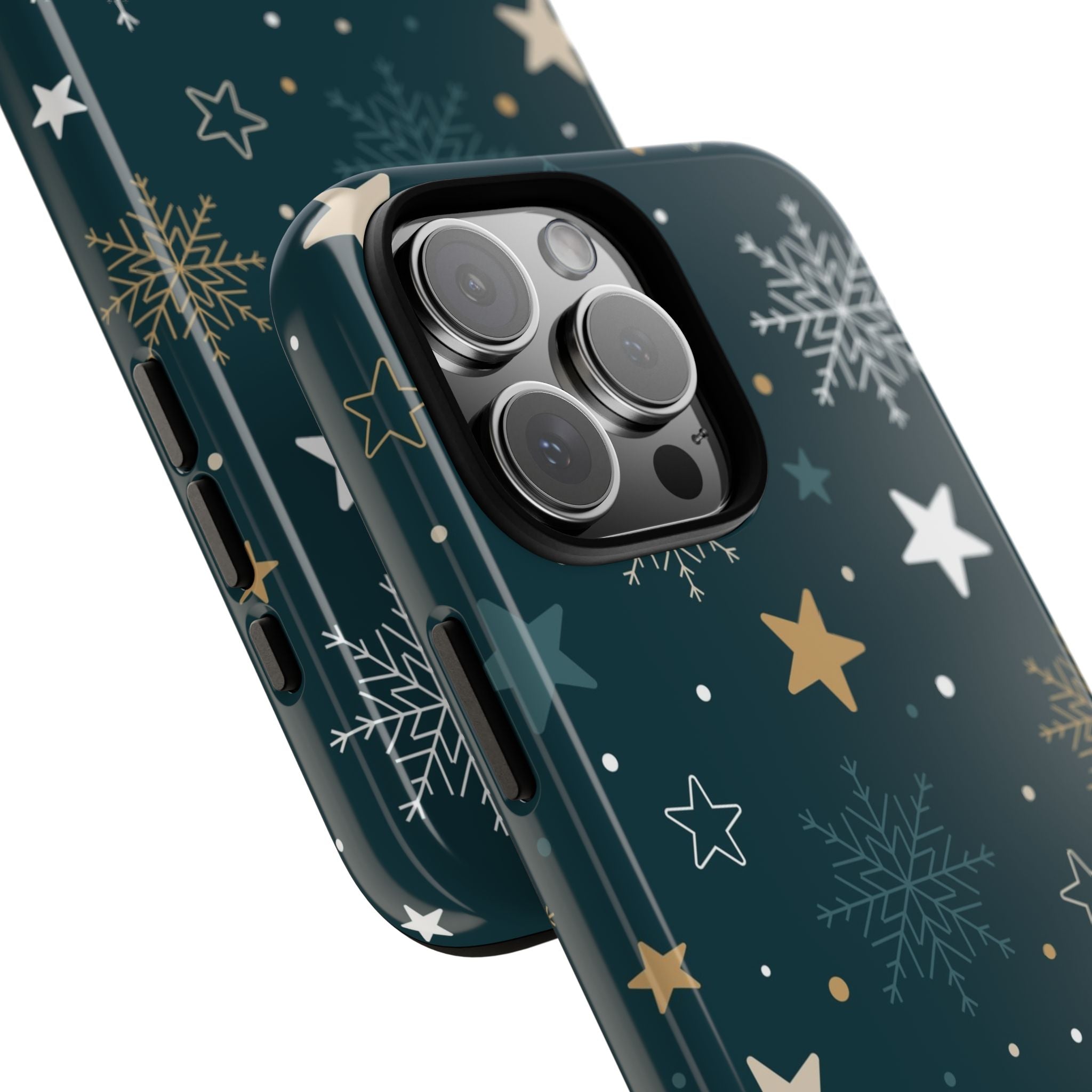 Christmas Stars Tough iPhone Case - MVB STUDIO STORE