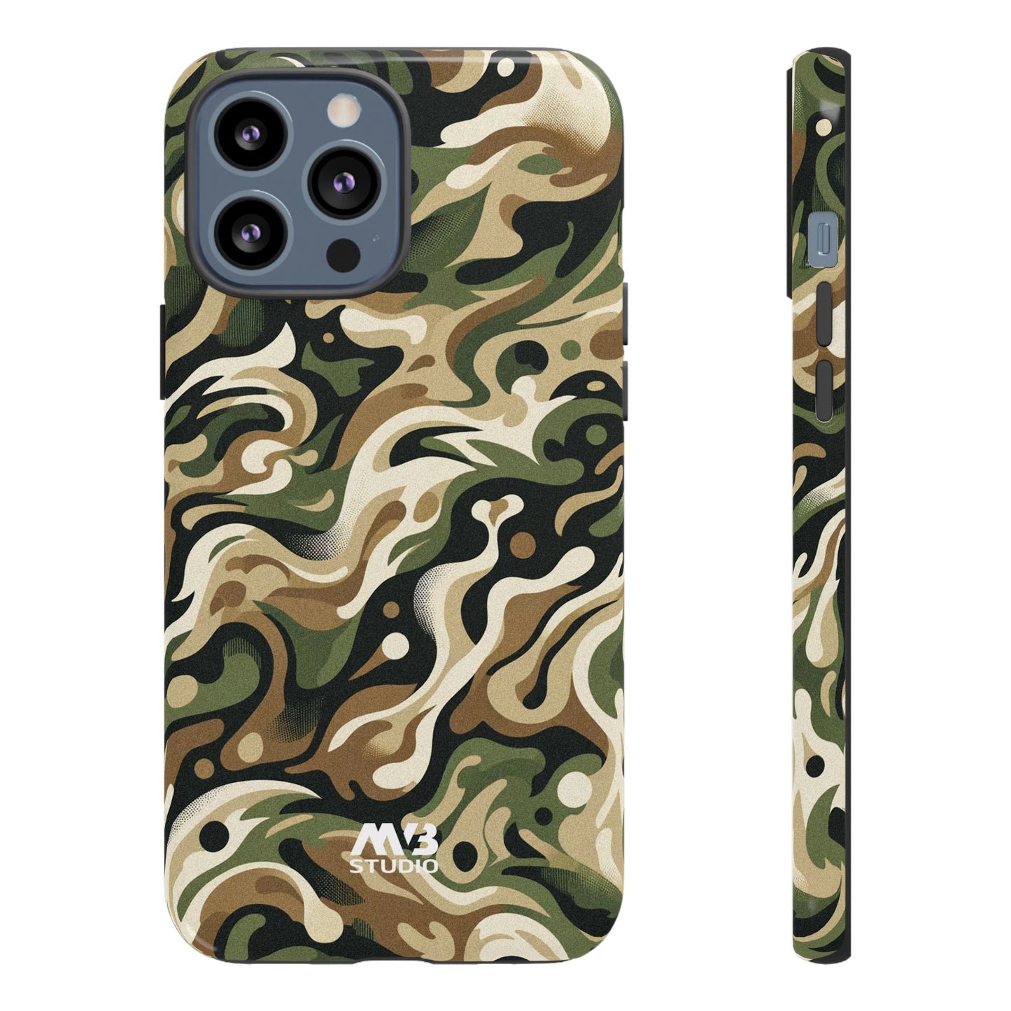 Forest Camo Tough  Phone Case - iPhone