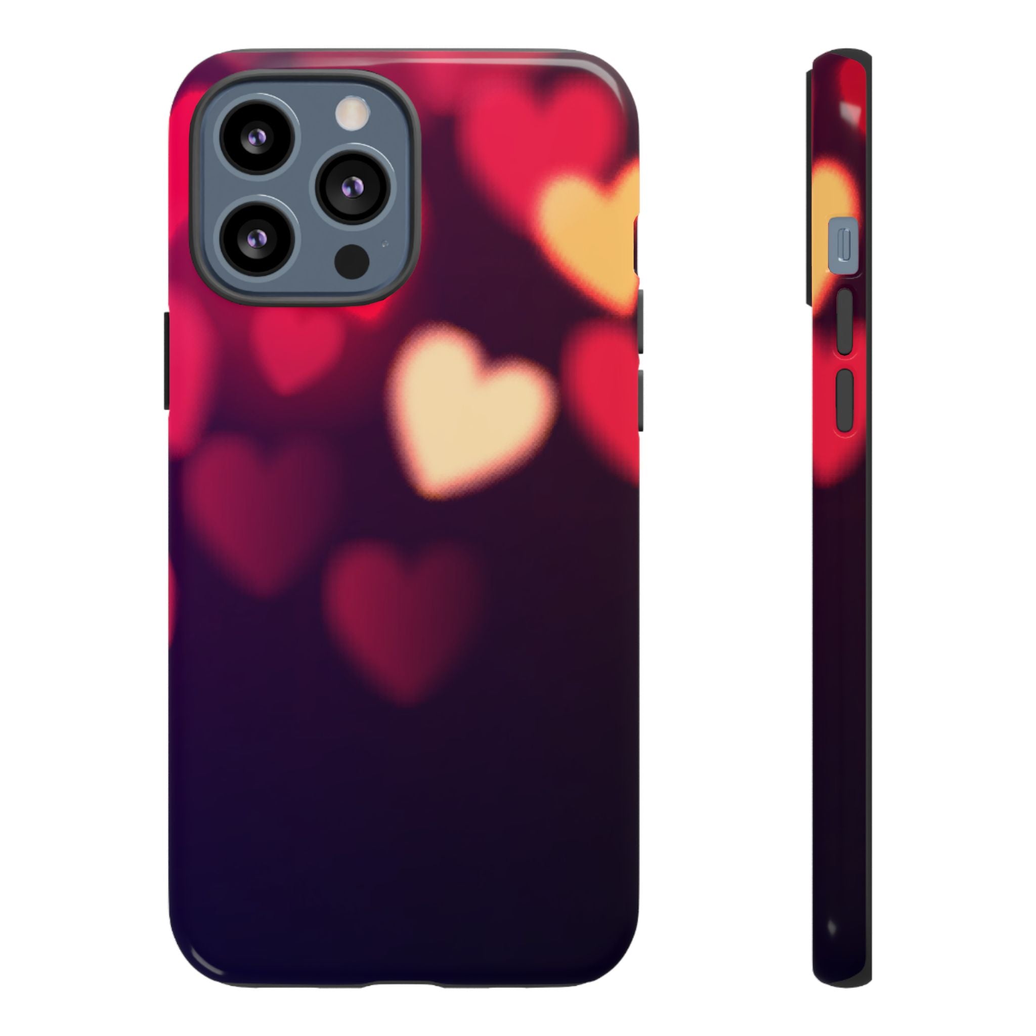 Bokeh Hearts Tough iPhone Case - MVB STUDIO STORE