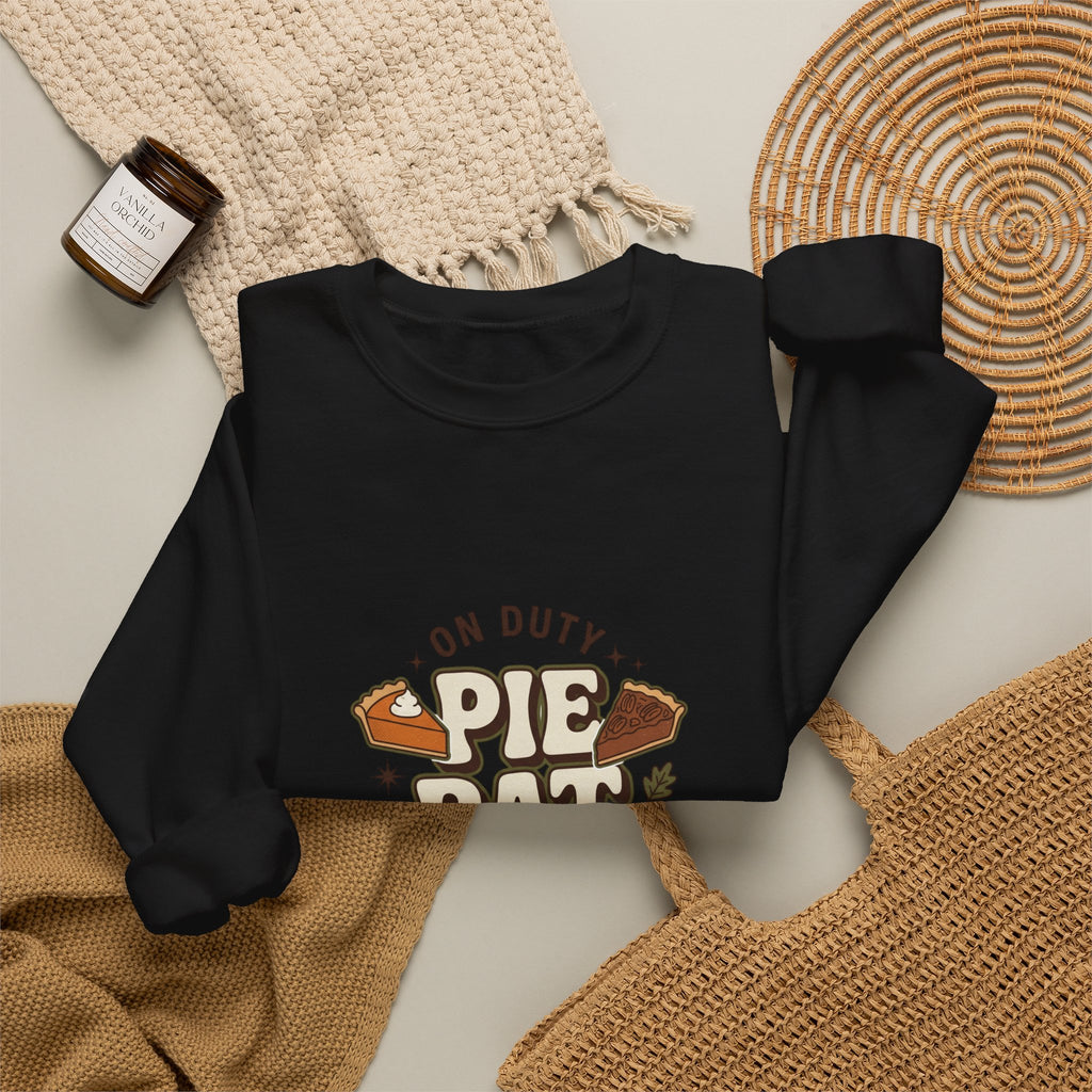 Pie Patrol Funny Thanksgiving Sweatshirt