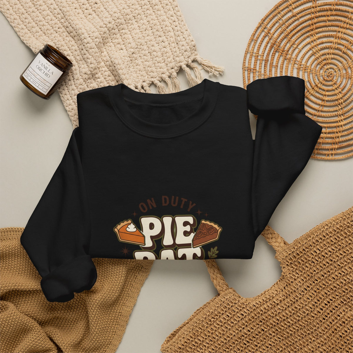 Pie Patrol Funny Thanksgiving Sweatshirt