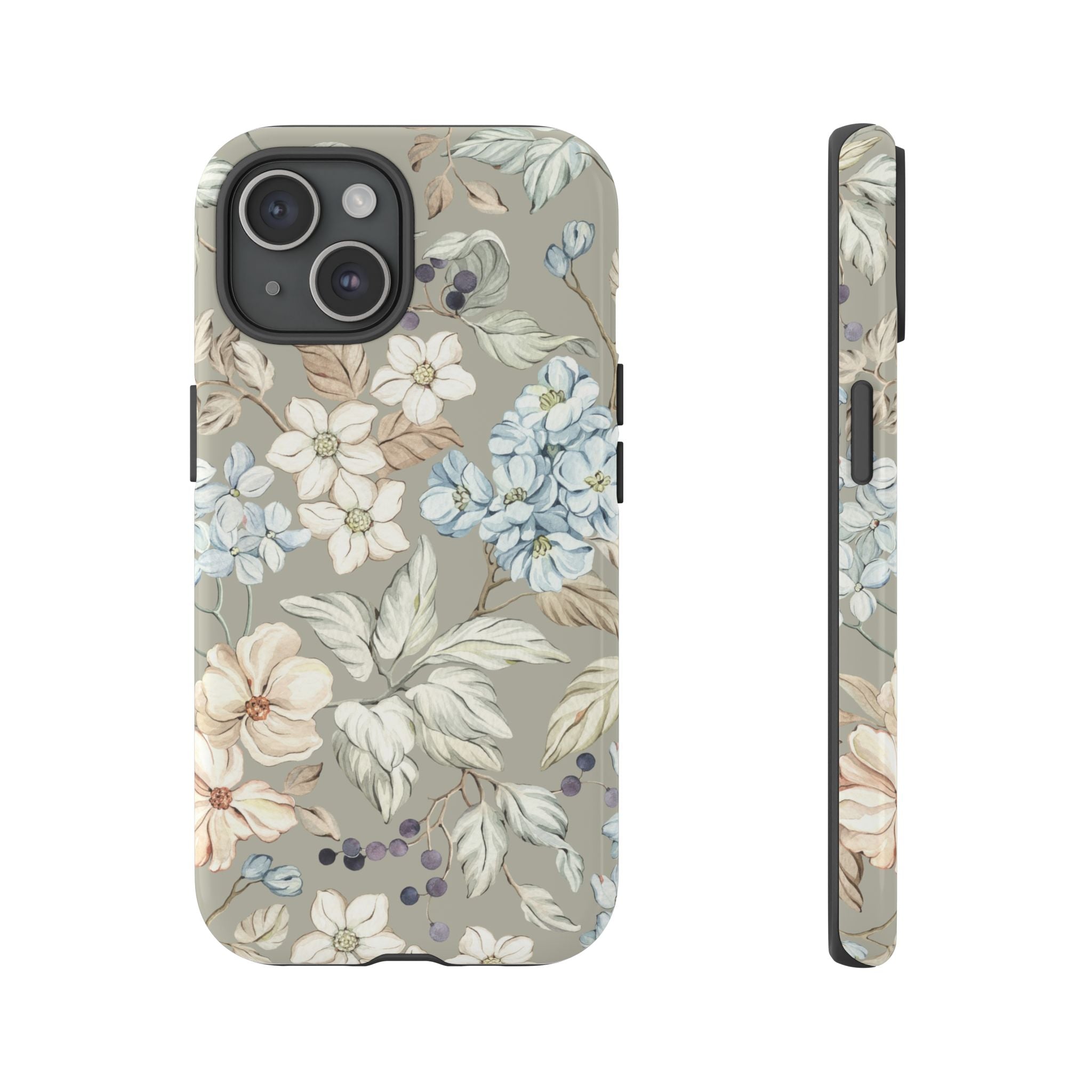 Vintage Flowers Tough iPhone Case - MVB STUDIO STORE