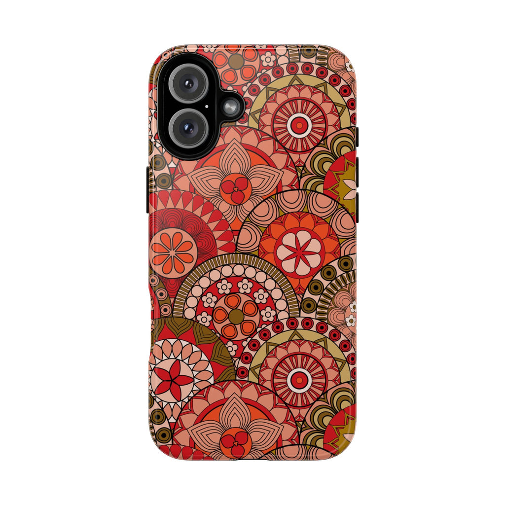 Boho Mandala Flower Tough iPhone Case - MVB STUDIO STORE