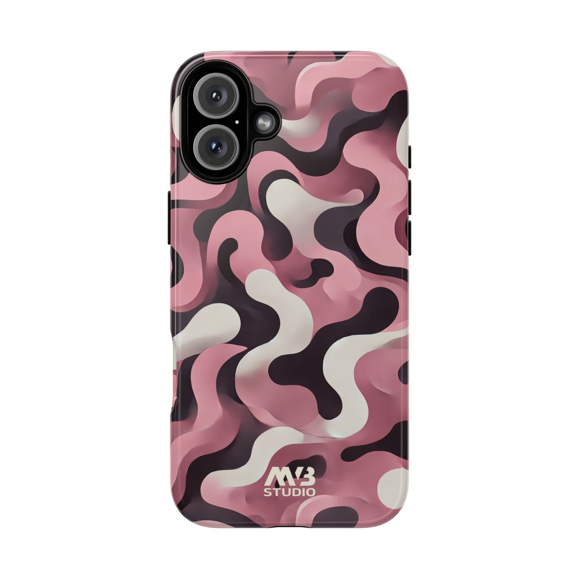 Pink Camouflage Tough iPhone Case