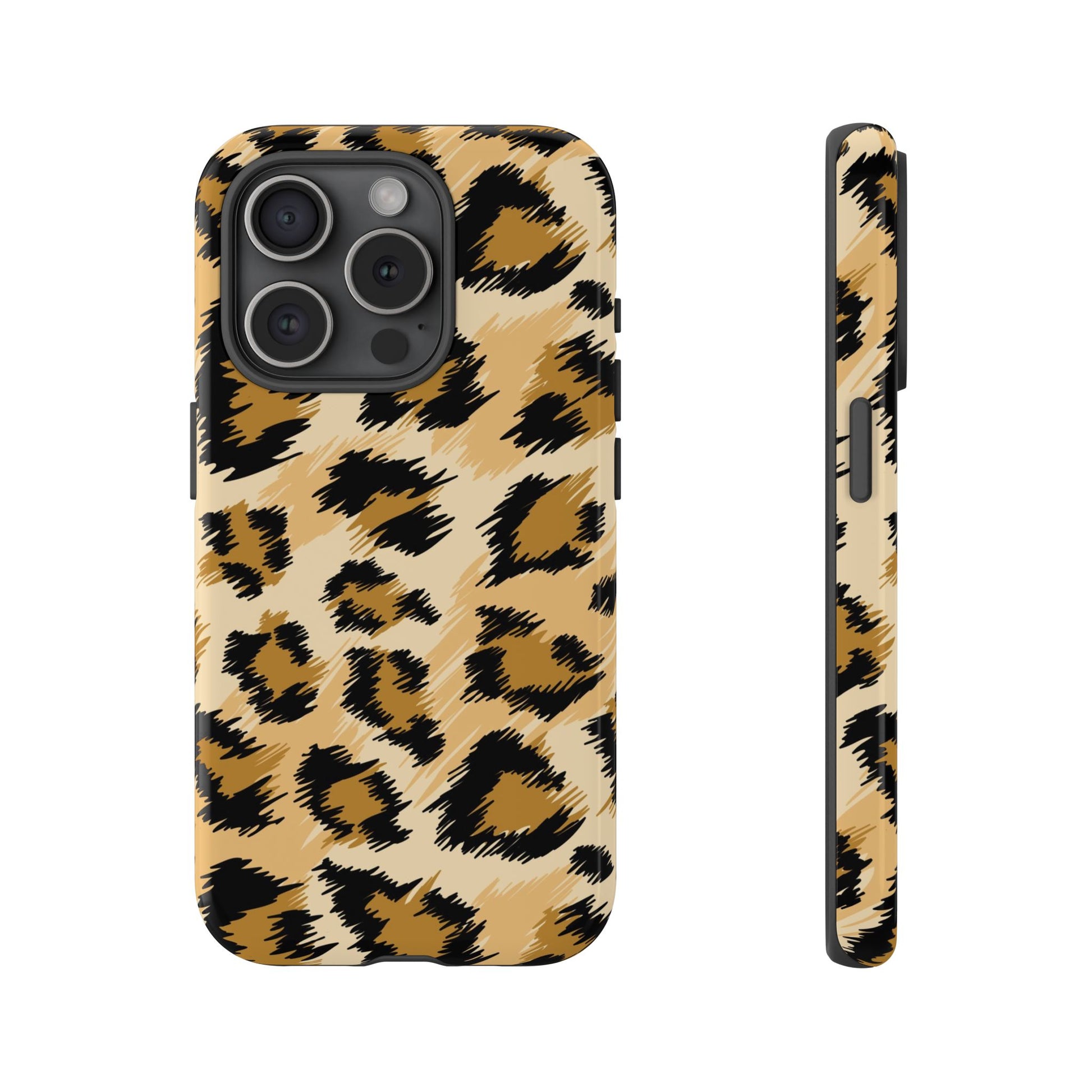 Leopard Print Tough iPhone Case - MVB STUDIO STORE