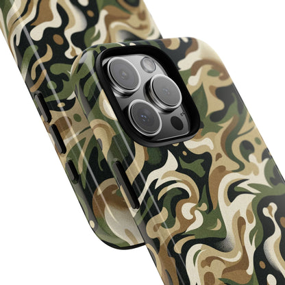 Forest Camo Tough  Phone Case - iPhone