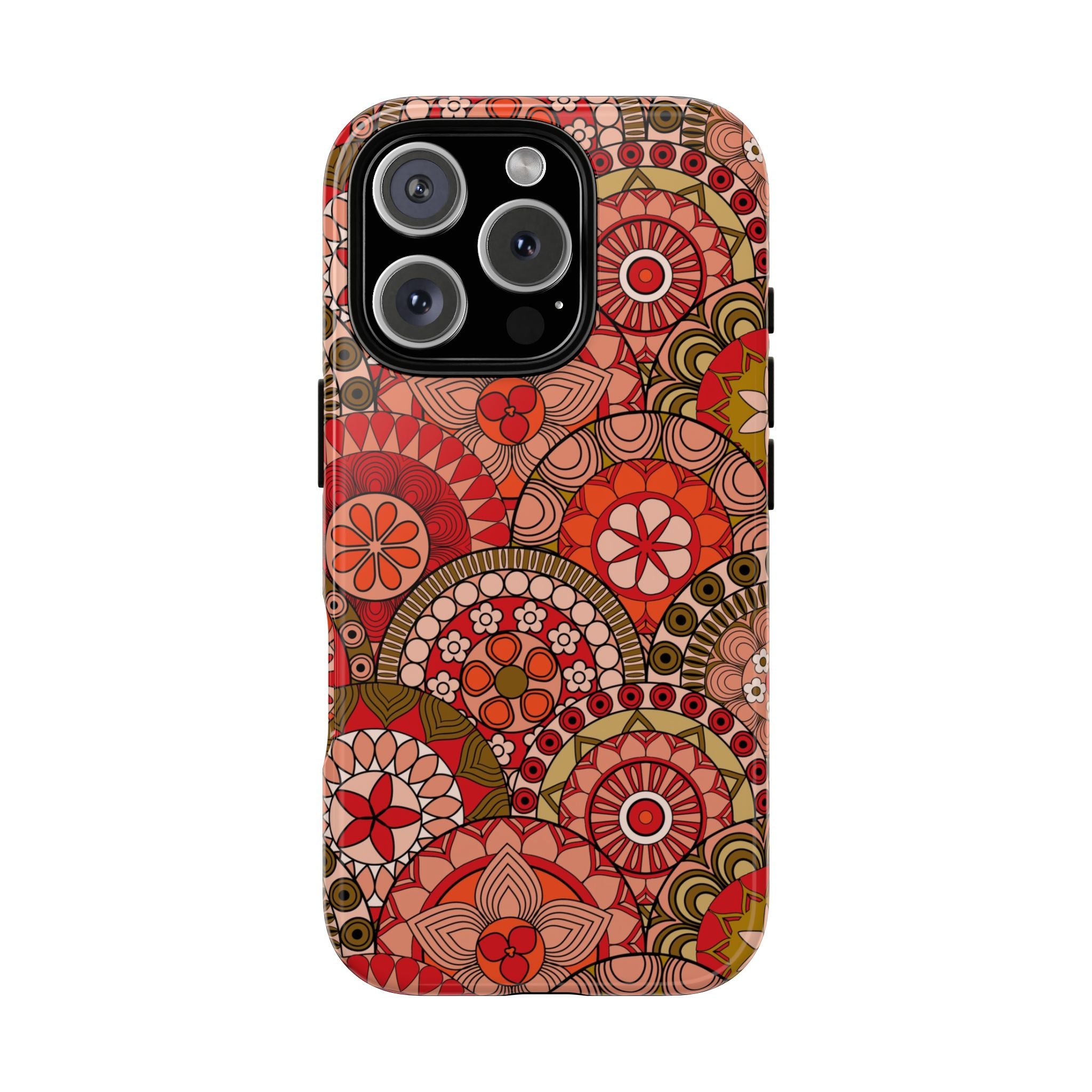 Boho Mandala Flower Tough iPhone Case - MVB STUDIO STORE