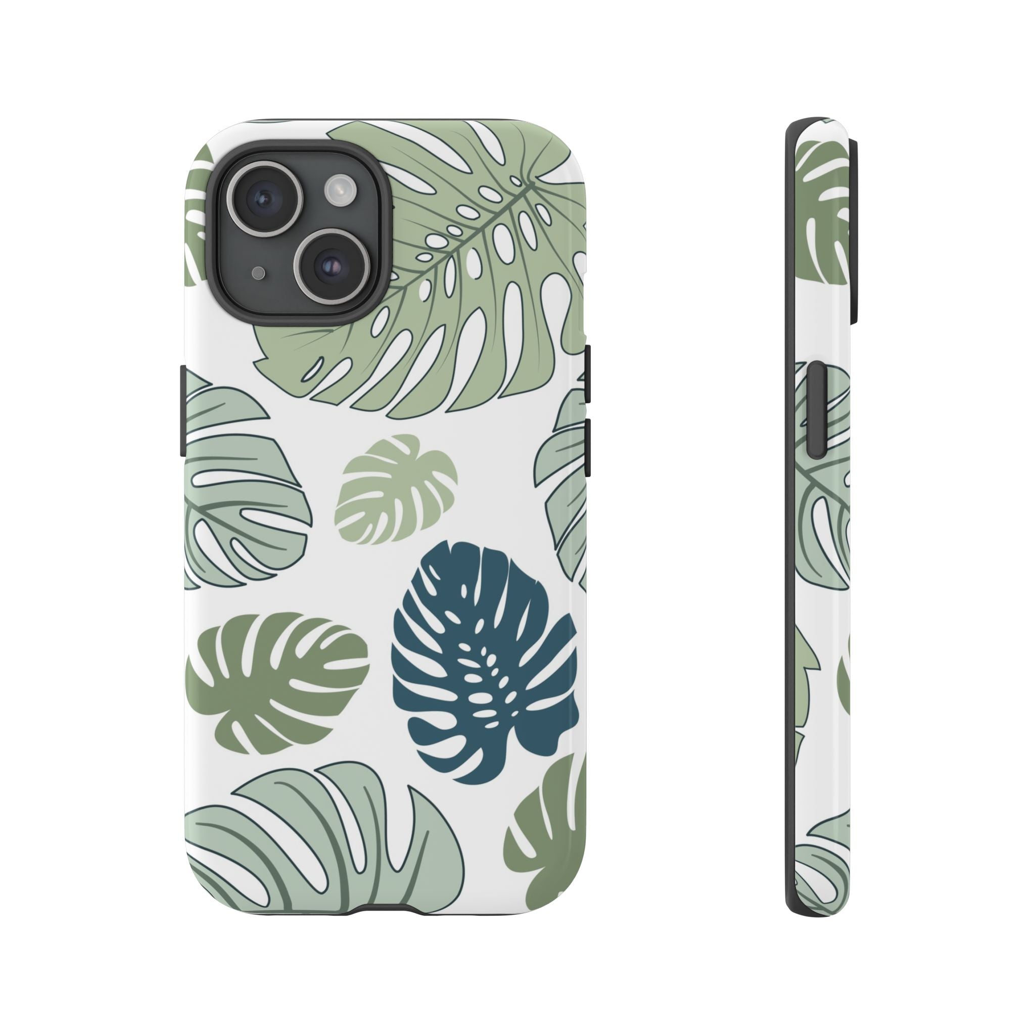 Monstera Leaves Tough iPhone Case - MVB STUDIO STORE