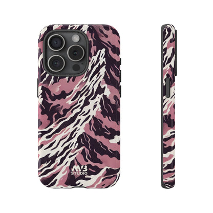 Pink Camo Tough Phone Case - iPhone