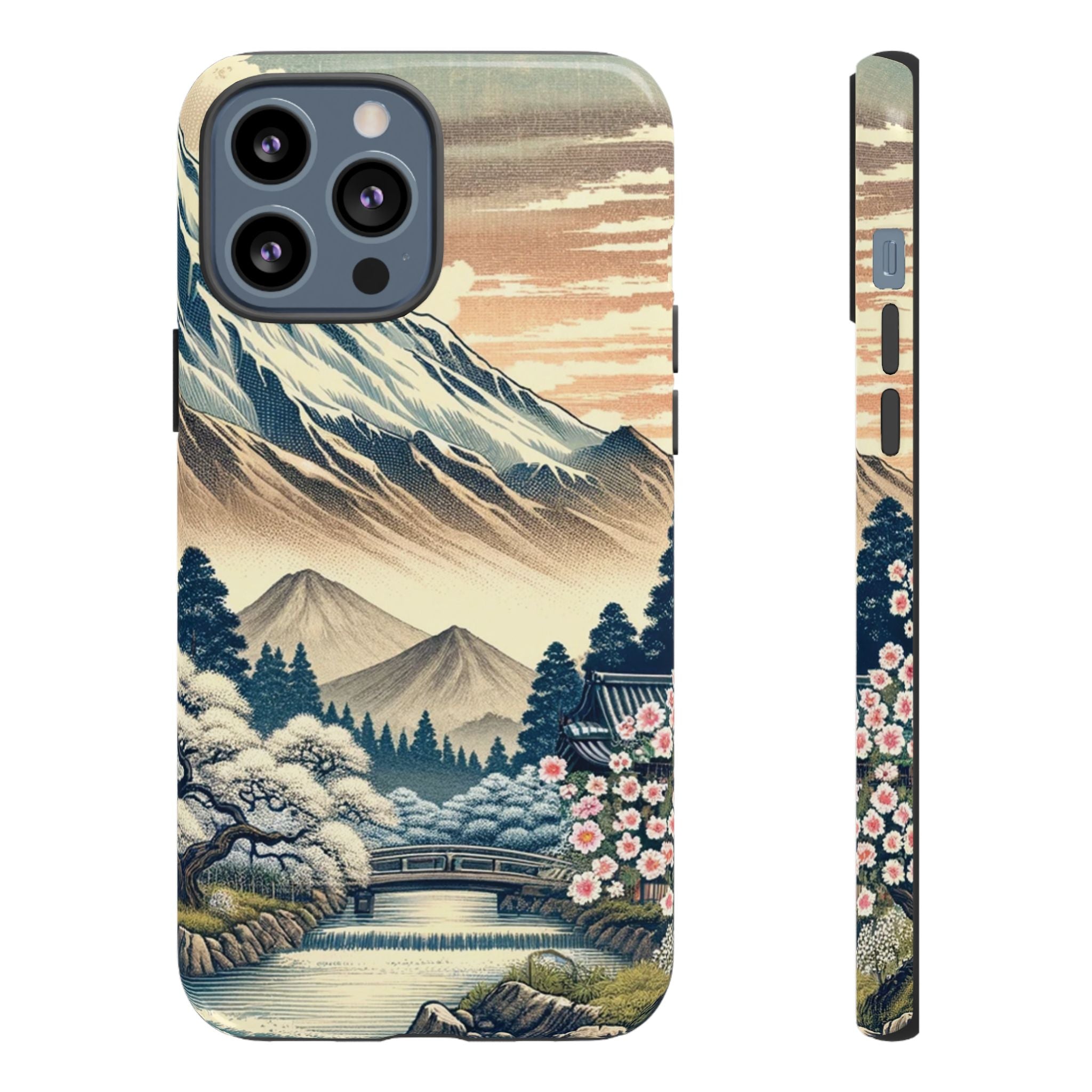 Zen Japanese Garden Tough iPhone Case - MVB STUDIO STORE