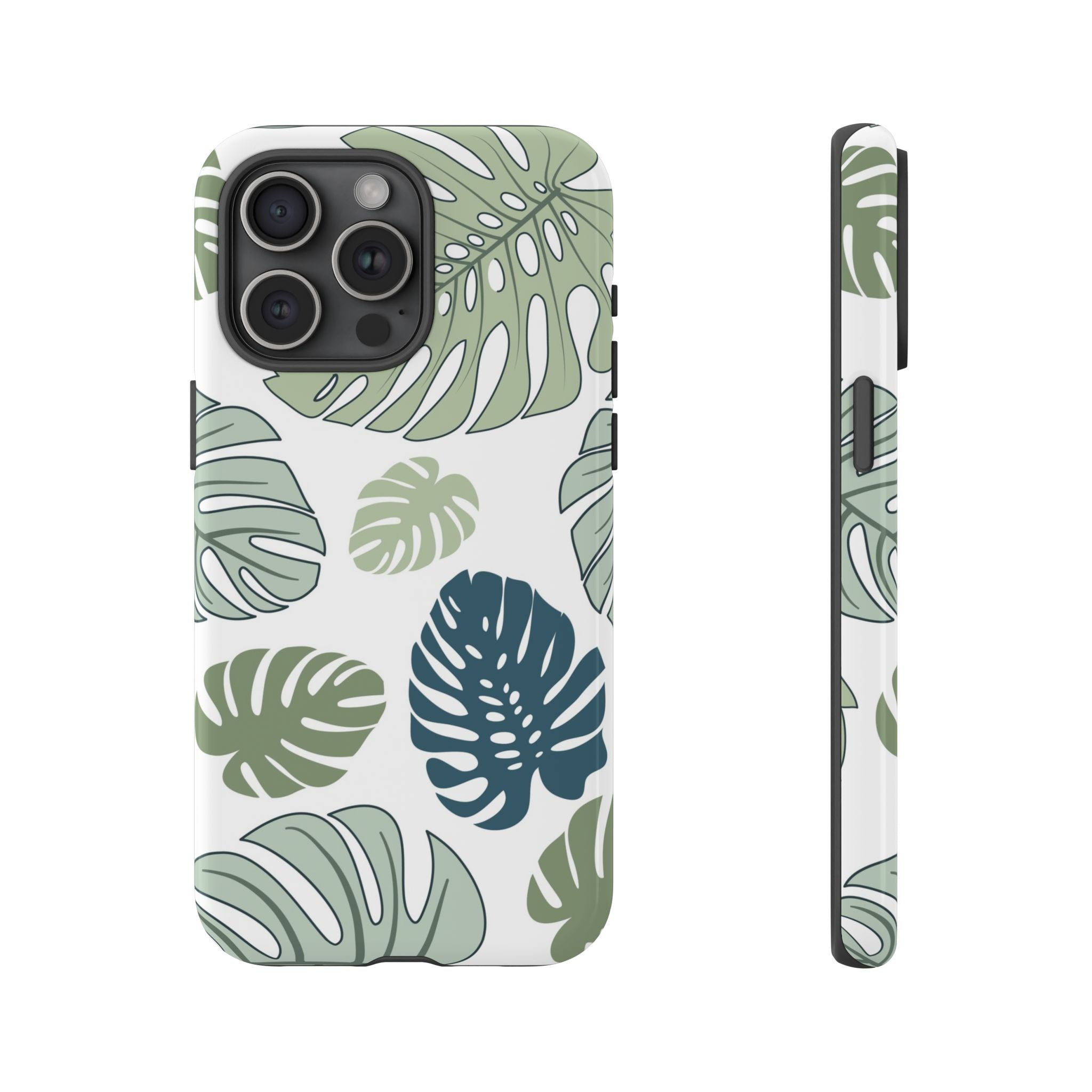 Monstera Leaves Tough iPhone Case - MVB STUDIO STORE