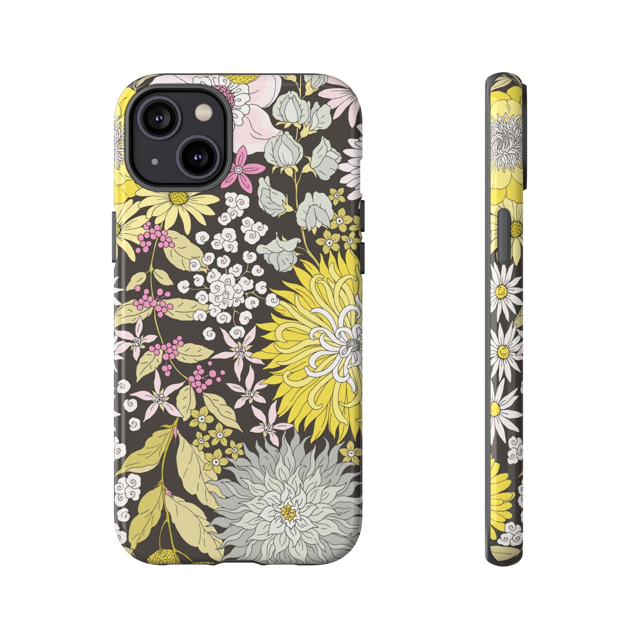 Vintage Floral Tough iPhone Case - MVB STUDIO STORE