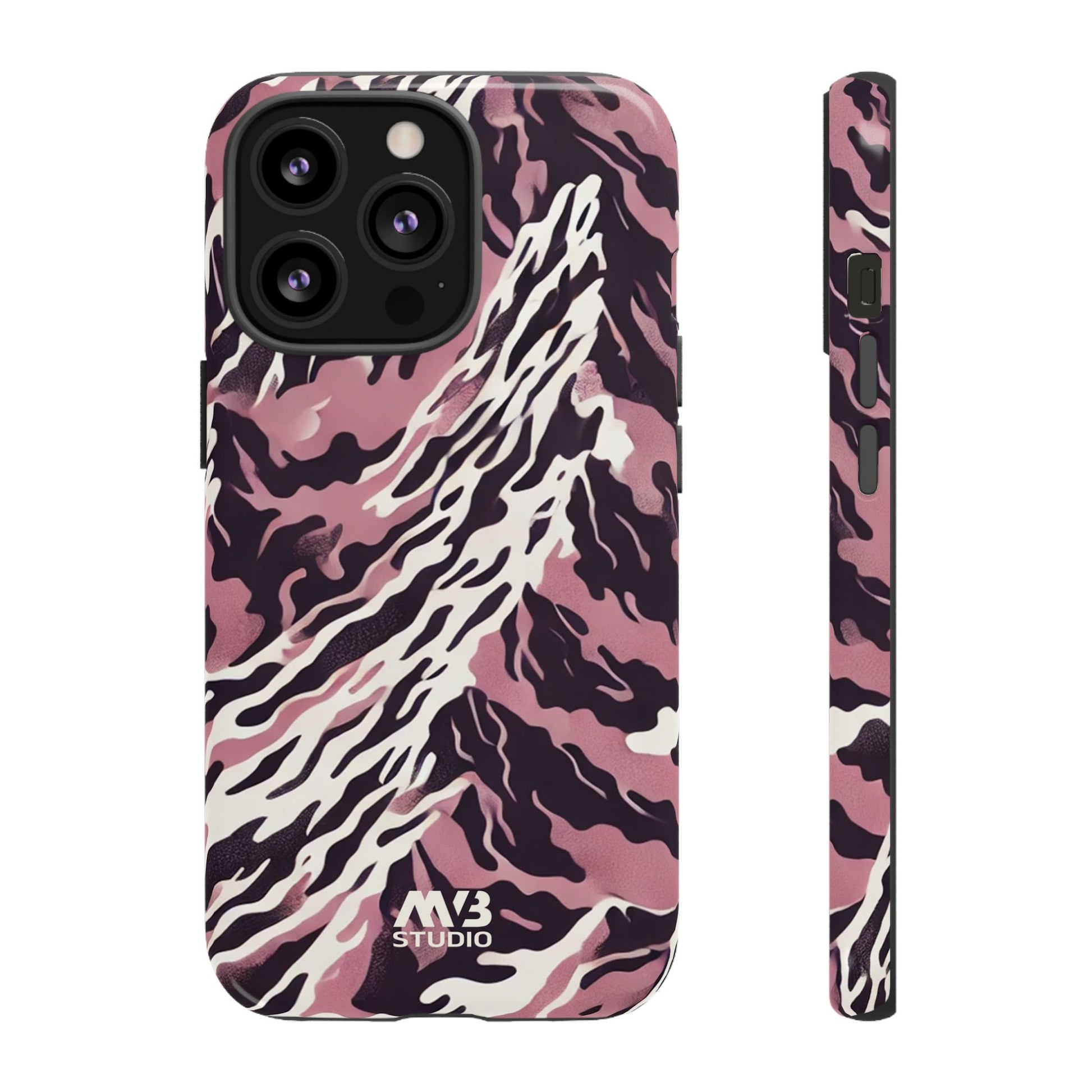 Pink Terrains Tough iPhone Case