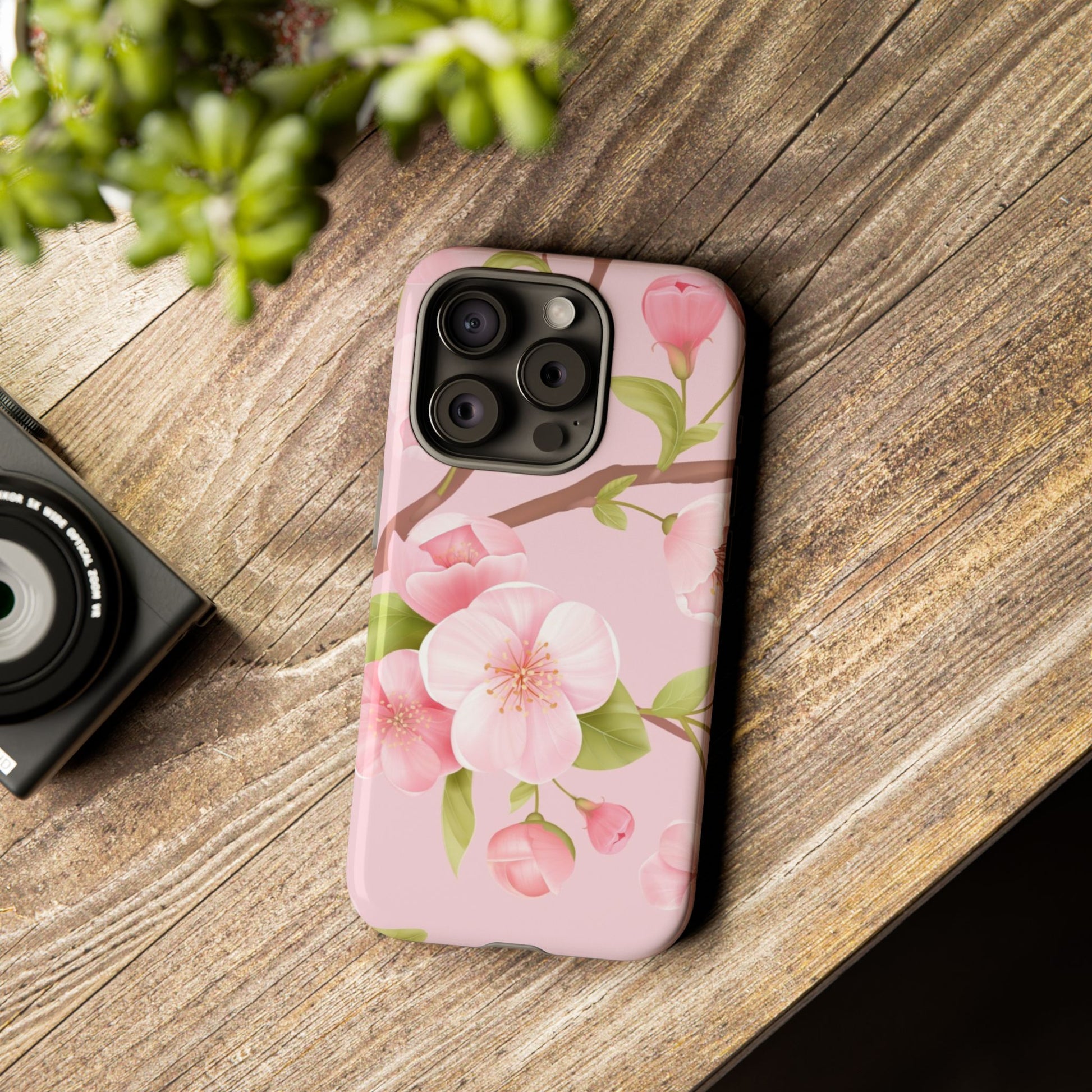 Cherry Blossom Pink Tough iPhone Case